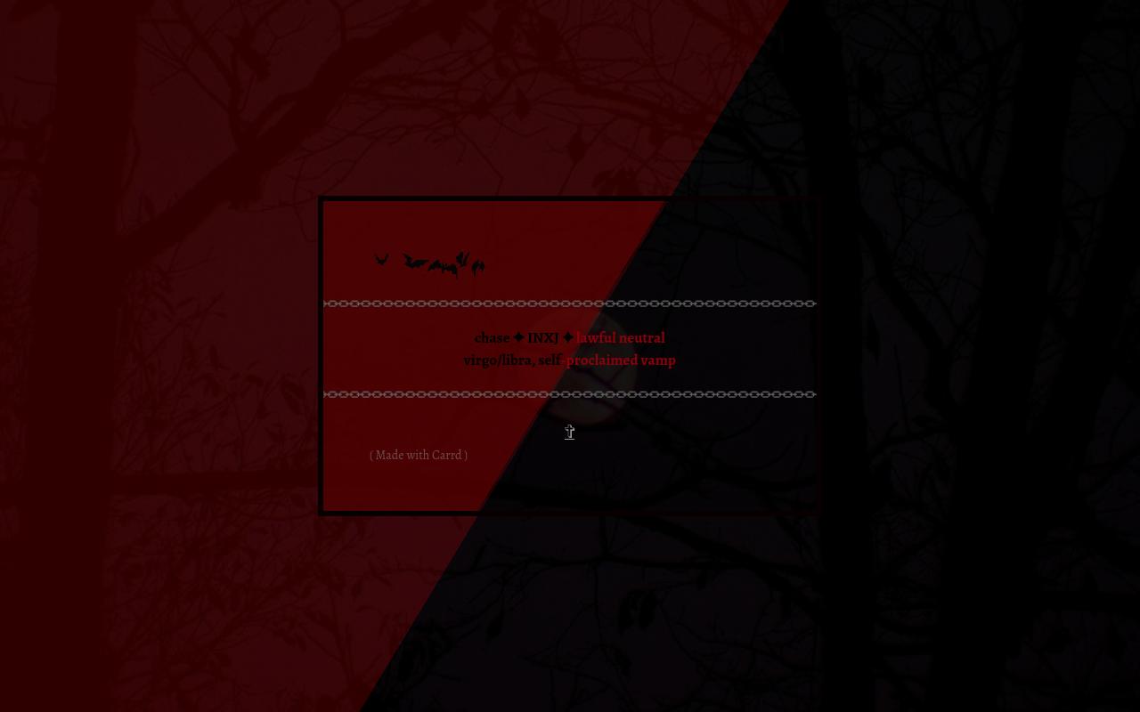 Carrd profile picture for @godspeed